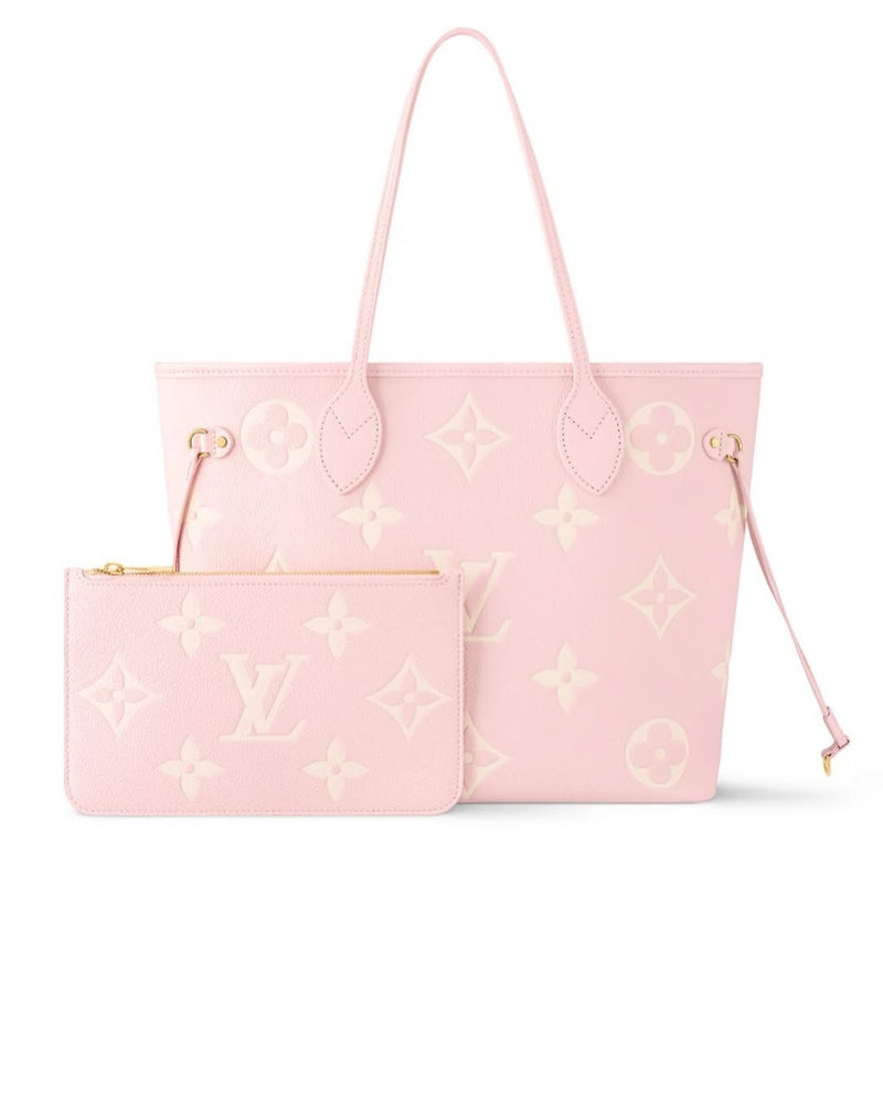 Louis Vuitton Neverfull MM – Pink Quartz Empreinte