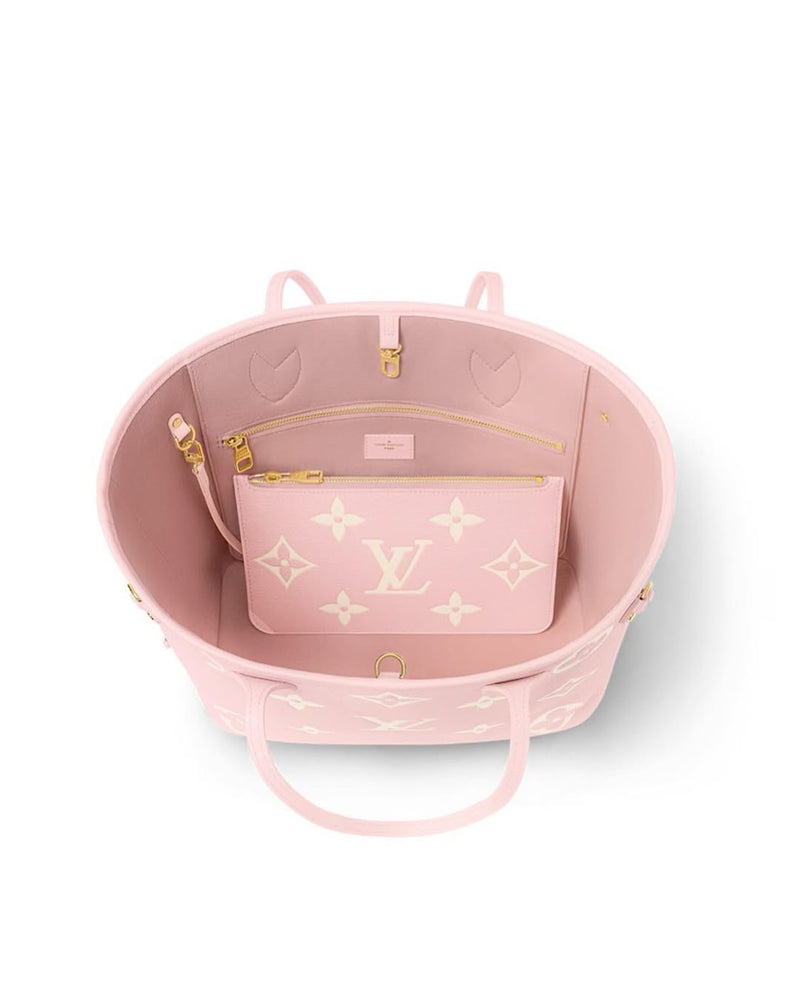 Louis Vuitton Neverfull MM – Pink Quartz Empreinte