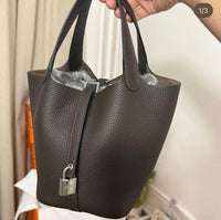 Hermès Picotin Lock 18 Craie Clemence