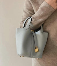 Hermès Picotin Lock 18 Craie Clemence