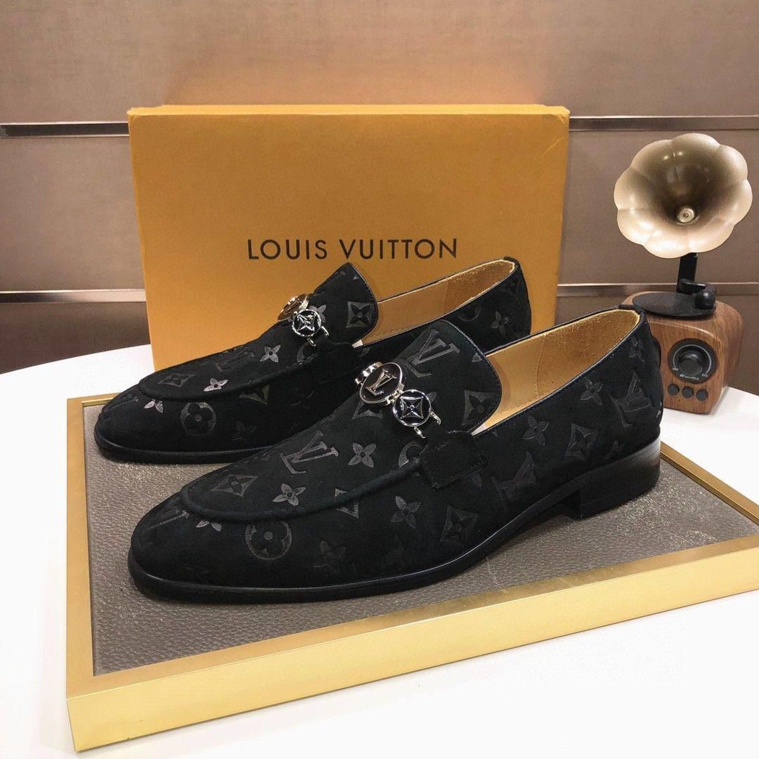 Louis Vuitton Major Loafers in black