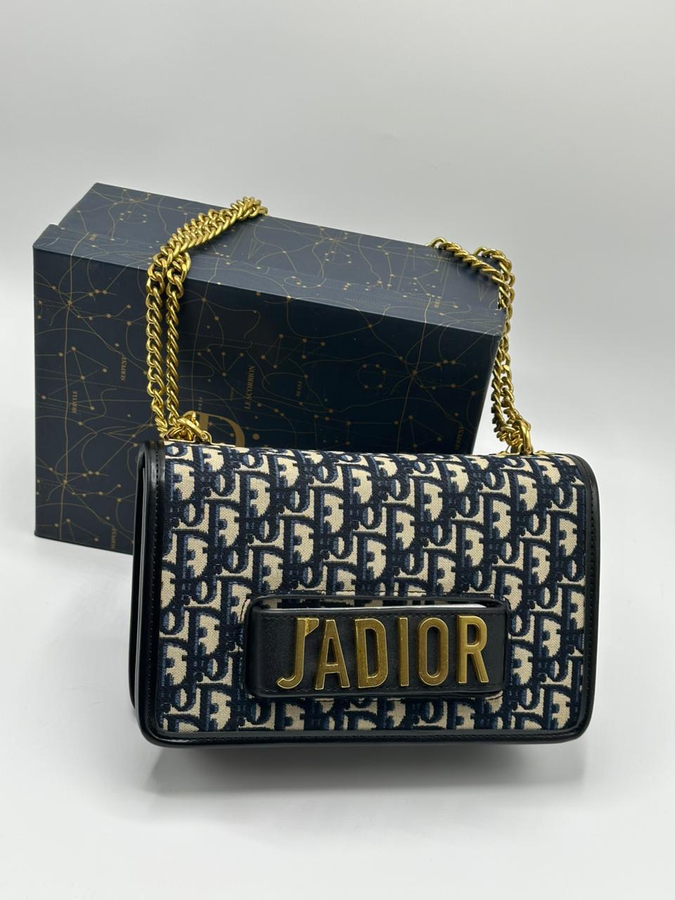 Christian Dior JADIOR  Leather Chain Shoulder Bag