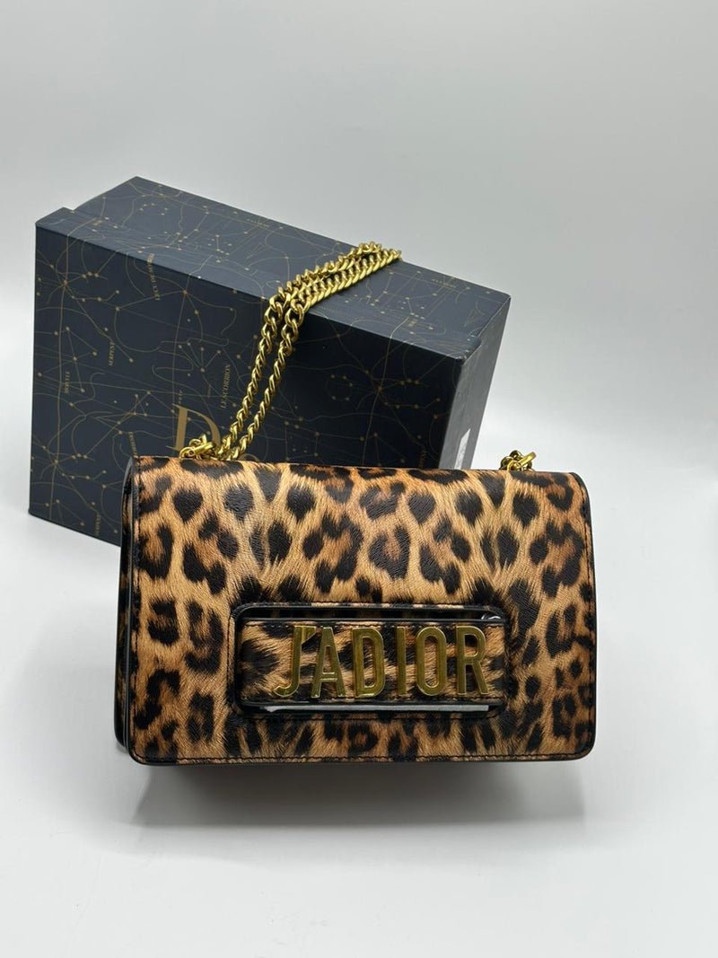 Christian Dior JADIOR  Leather Chain Shoulder Bag