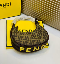 Fendi Crescent Shoulder Sling Bag
