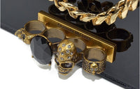 Alexander McQueen Jeweled Satchel Bag