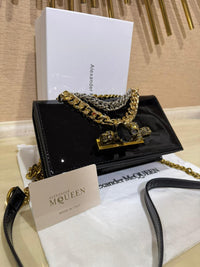 Alexander McQueen Jeweled Satchel Bag