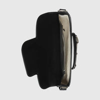 Gucci Horsebit 1955 Monogrammed Small Shoulder Bag