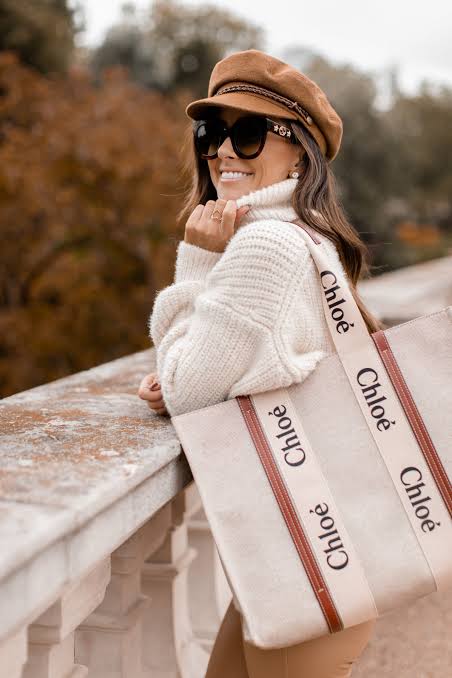 CHLOE Large Woody Tote Bag