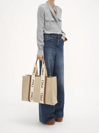 CHLOE Large Woody Tote Bag