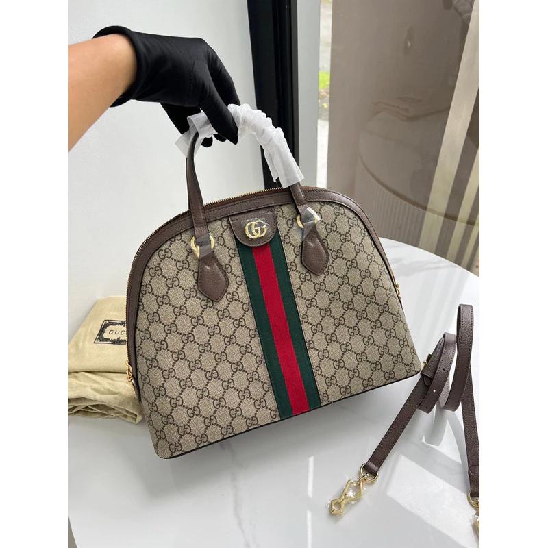 Gucci Ophidia GG Medium Top Handle Bag