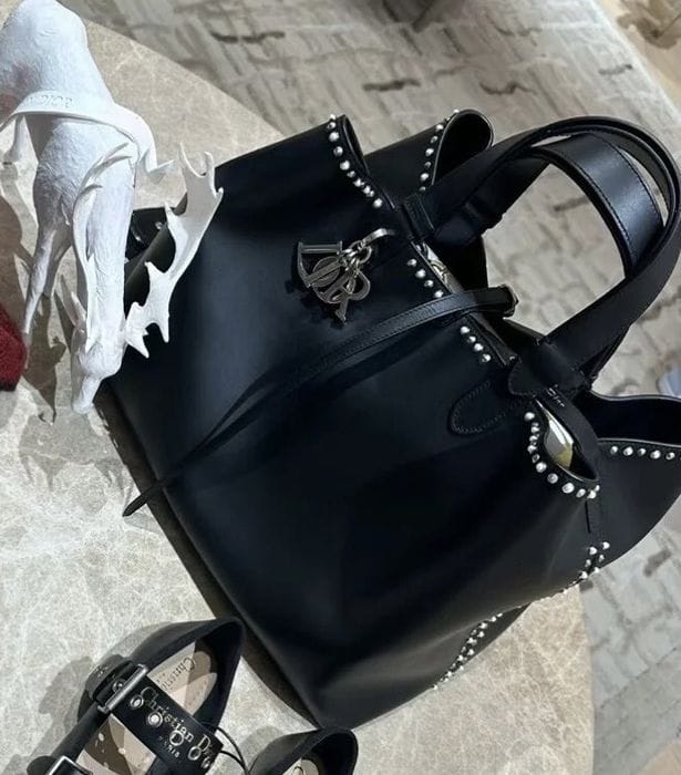 Christian Dior Pearl Toujours Large Bag