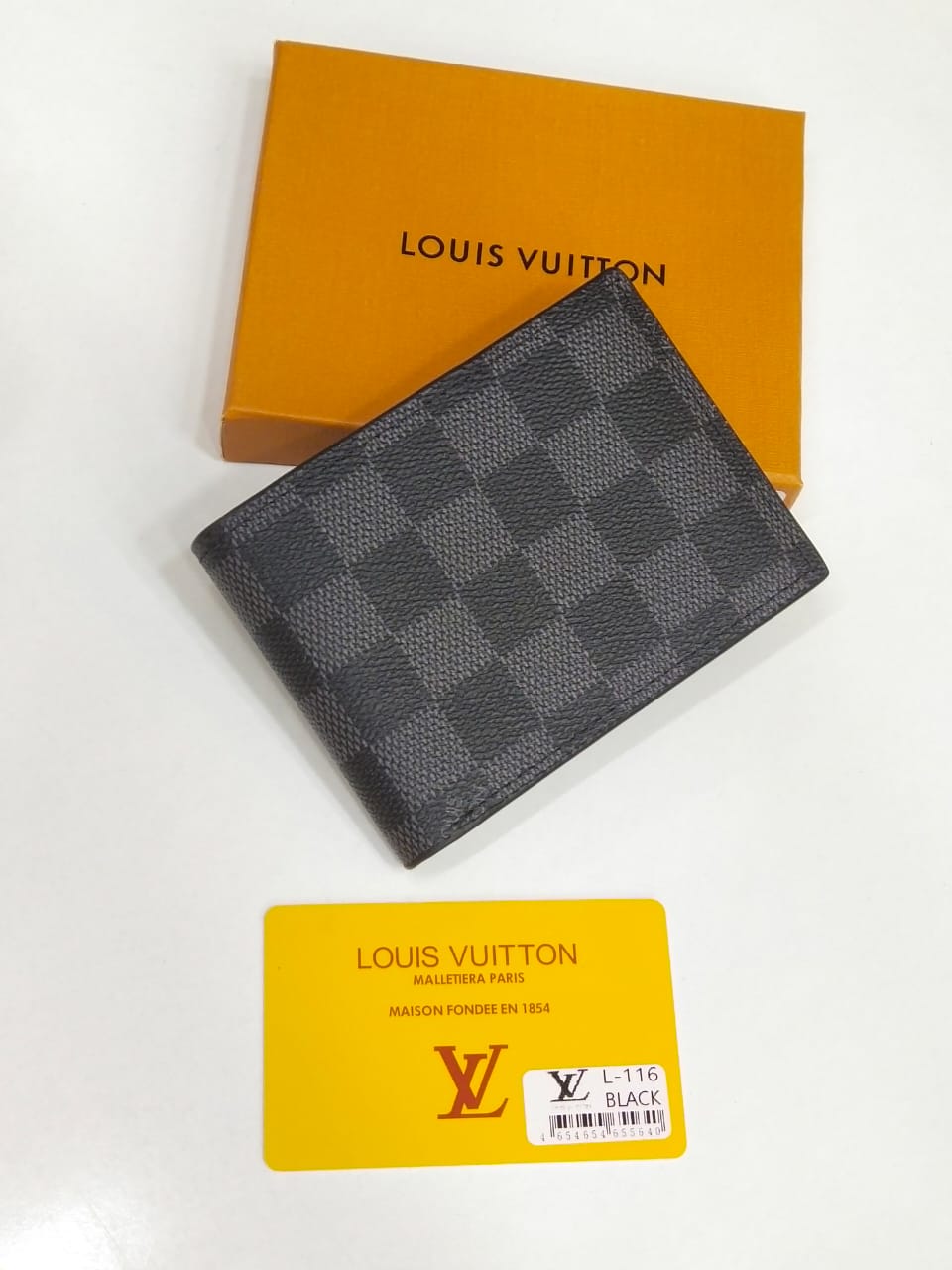 Louis Vuitton – Bi-Fold Wallet (Damier Graphite Canvas)