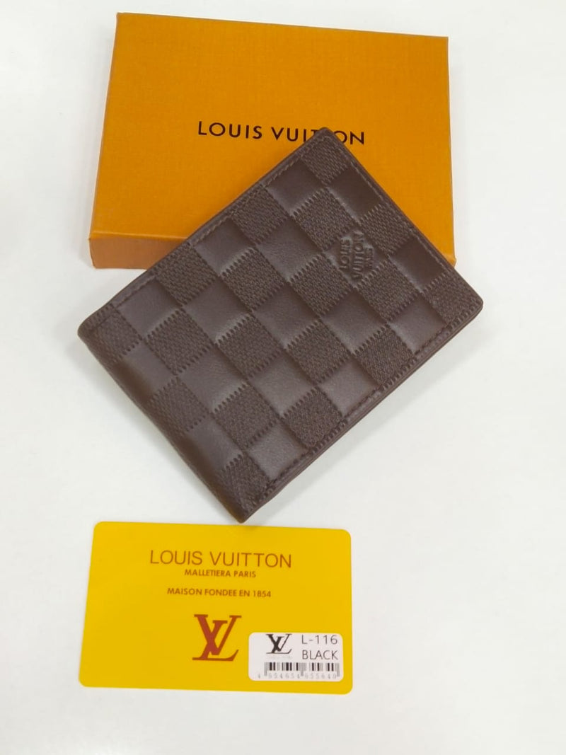 Louis Vuitton – Bi-Fold Wallet (Damier Ebene Canvas)
