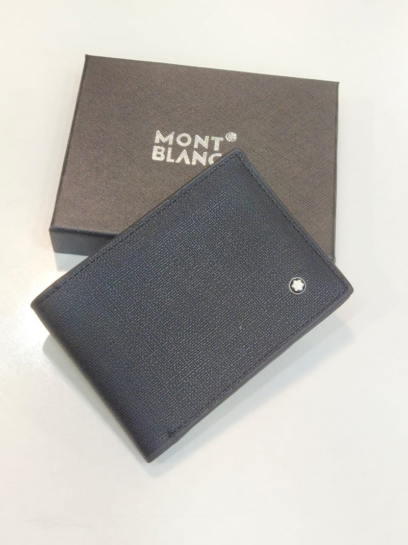Montblanc – Textured Leather Bi-Fold Wallet