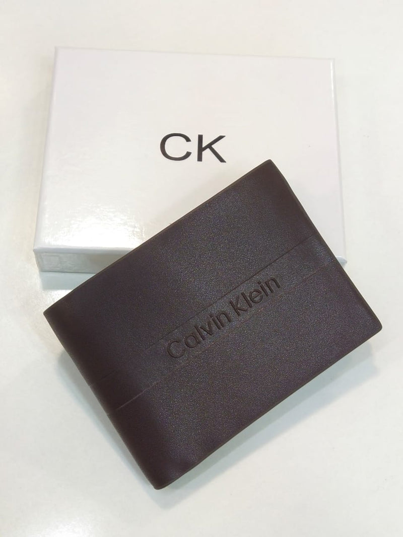 Calvin Klein – Embossed Logo Bi-Fold Wallet