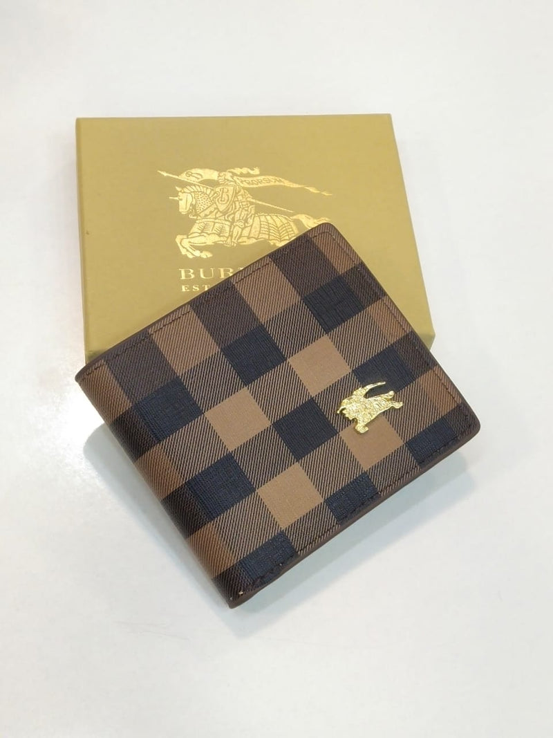 Burberry – Checkerboard Bi-Fold Wallet