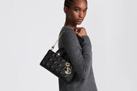 Dior Lady D-Joy Medium – Black Cannage Lambskin
