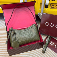 Gucci GG Emblem small shoulder bag