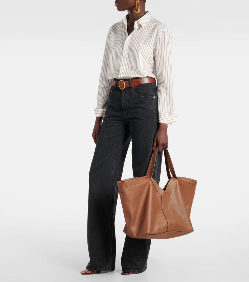 Saint Laurent Y Leather Tote Bag