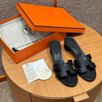Hermès – Oran Snadal in Block heel