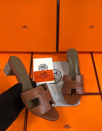 Hermès – Oran Snadal in Block heel
