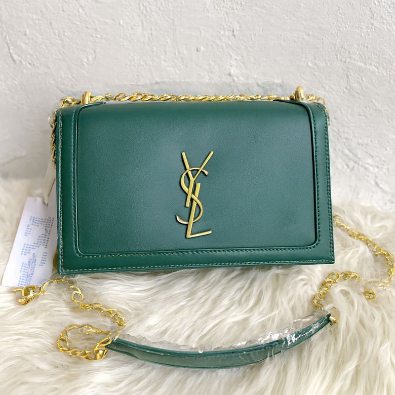 SAINT LAURENT SUNSET MEDIUM IN SMOOTH LEATHER