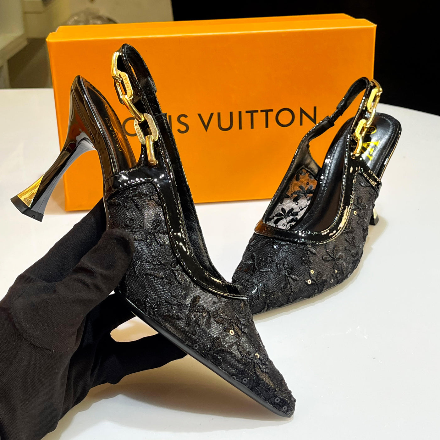 Louis Vuitton – Archlight Slingback Pumps