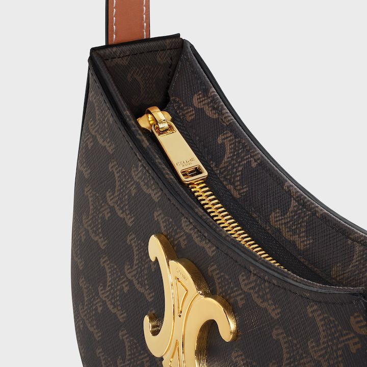 Celine MEDIUM TILLY BAG IN TRIOMPHE CANVAS