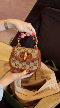 Gucci GG Canvas Bamboo 1947 Mini