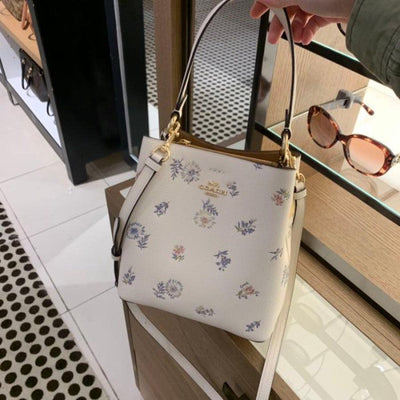 Coach Small Town Floral Bucket Bag