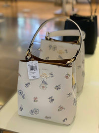 Coach Small Town Floral Bucket Bag