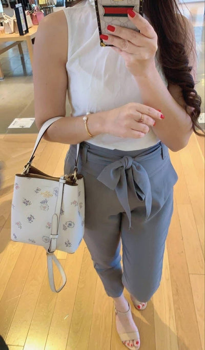 Coach Small Town Floral Bucket Bag hover