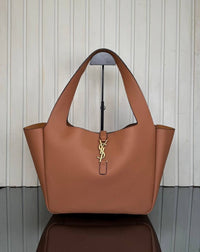 YVES SAINT LAUREN LE 5 À 7 BEA IN GRAINED LEATHER