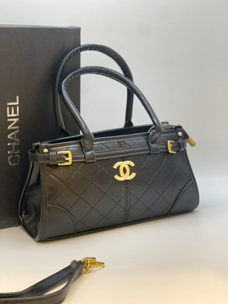 Chanel CC Timeless Tote – Black Caviar