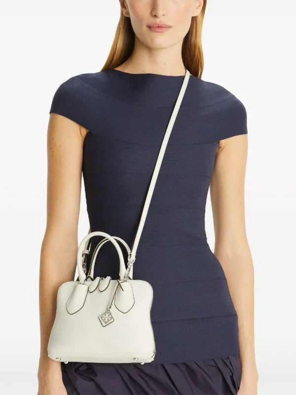 Tory Burch Mini Swing Leather Satchel