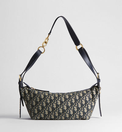 Dior D-Journey Small – Blue Oblique