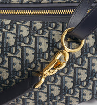 Dior D-Journey Small – Blue Oblique
