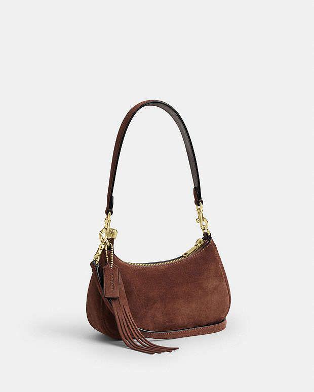 Coach Teri Crossbody Bag in Suede
