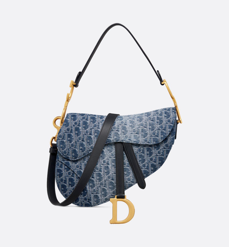 Dior Saddle Bag – Blue Denim Oblique