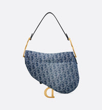Dior Saddle Bag – Blue Denim Oblique