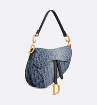 Dior Saddle Bag – Blue Denim Oblique