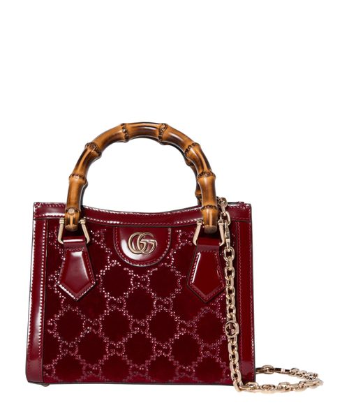 Gucci Diana Crystals Small Tote Bag