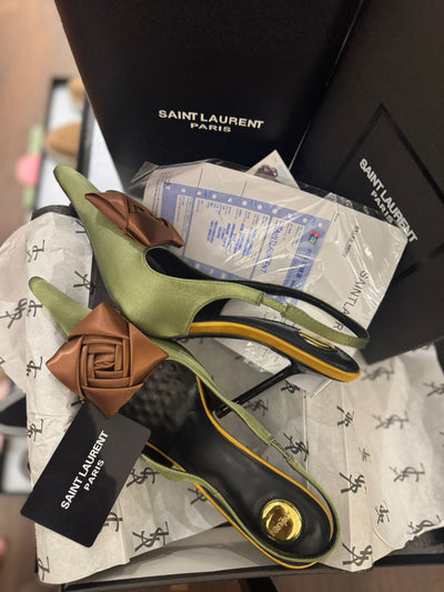 YSL Amalia Slingback Pump hover