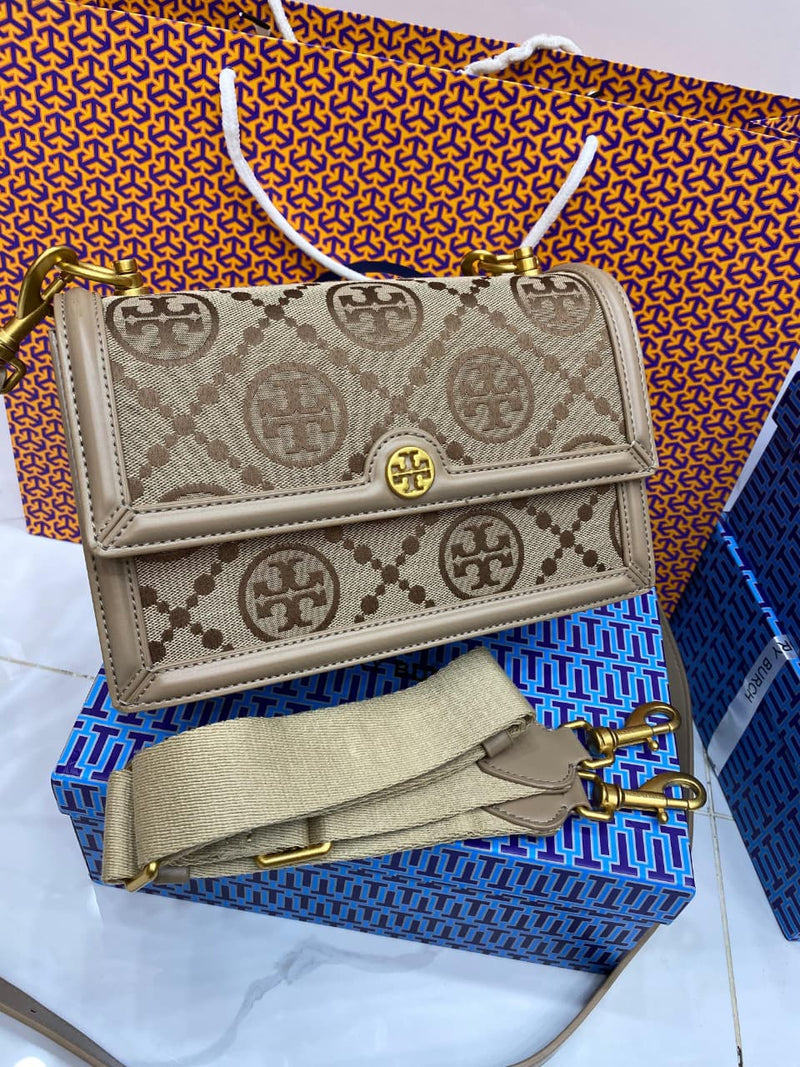 TORY BURCH T Monogram Shoulder Bag