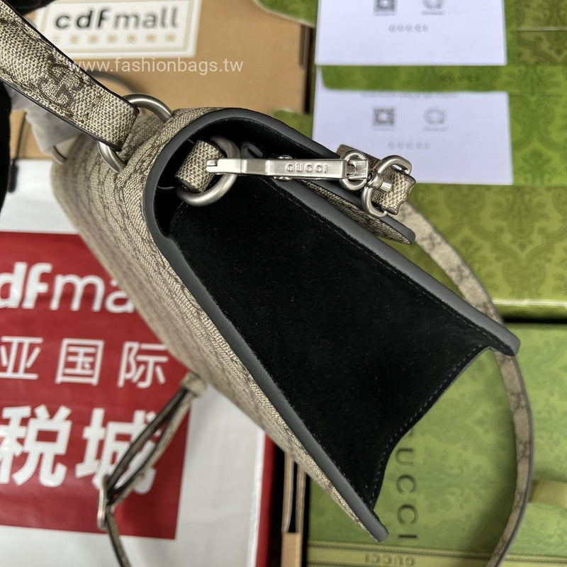 Gucci Dionysus Small GG Supreme Canvas Shoulder and Crossbody Bag 400249