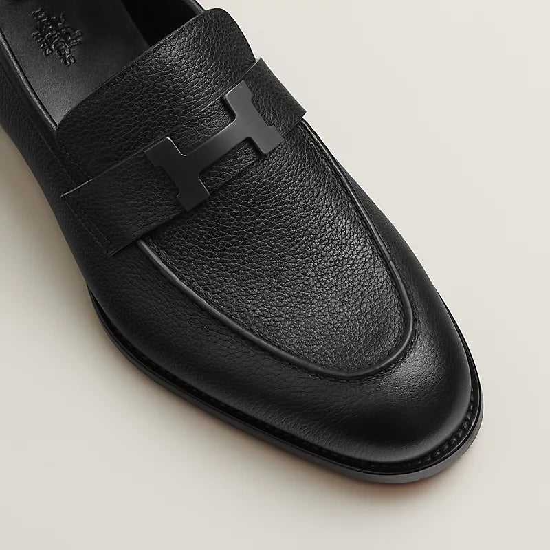 Paris loafer - Black | Hermès Finland