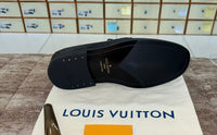 . Louis.Vuitton Black Lining Major Loafers