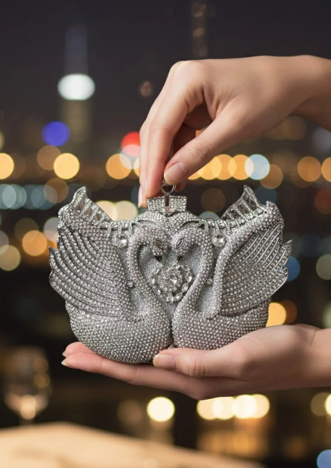 Luxury Swan Clutch Elegant Fancy & Casual Women’s Clutch