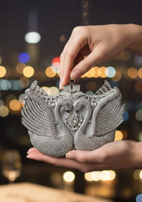 Luxury Swan Clutch Elegant Fancy & Casual Women’s Clutch